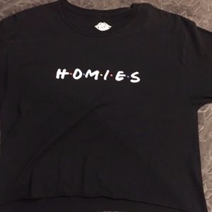 HOMIES crop-top size medium